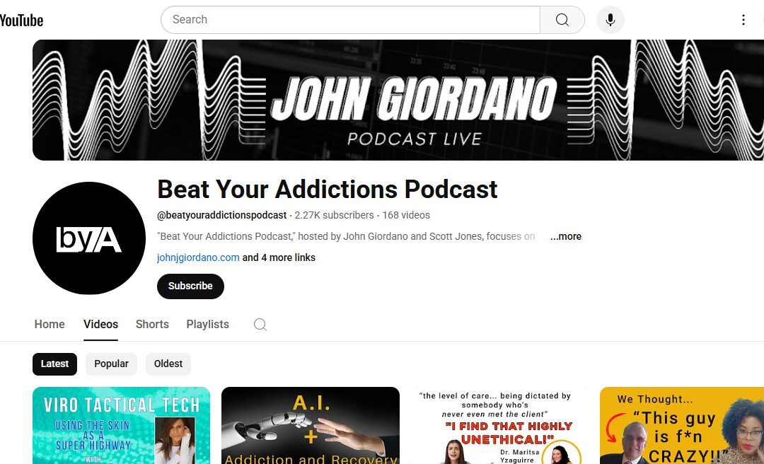 The Beat Your Addictions Podcast Channel for Holistic Addiction Recovery